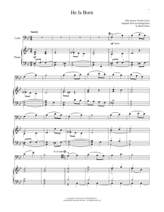 He Is Born von Traditional French Carol (Download) 