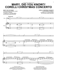 Mary, Did You Know?/Corelli Christmas Concerto von Kathy Mattea (Download) 