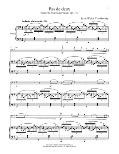 Pas de deux von Pyotr Il'yich Tchaikovsky (Download) 