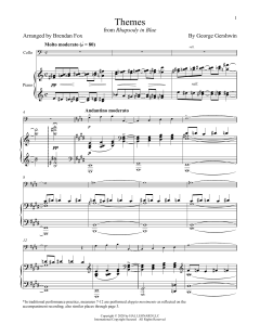 Rhapsody In Blue von George Gershwin (Download) 