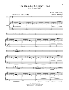 The Ballad Of Sweeney Todd von Stephen Sondheim (Download) 