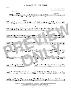 A Moment Like This von Kelly Clarkson (Download) 