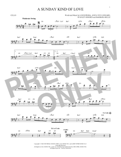 A Sunday Kind Of Love von Etta James (Download) 