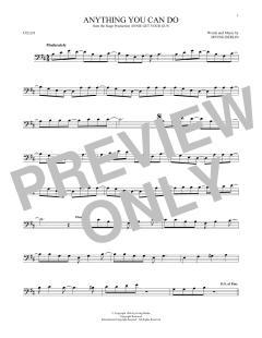 Anything You Can Do von Irving Berlin (Download) 