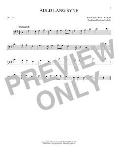 Auld Lang Syne von Robert Burns (Download) 