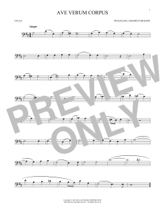 Ave Verum von Wolfgang Amadeus Mozart (Download) 