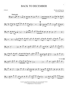 Back To December von Taylor Swift (Download) 