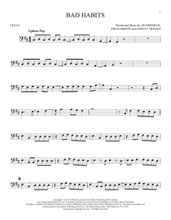 Bad Habits von Ed Sheeran (Download) 