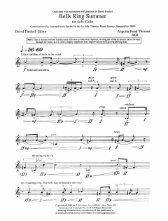 Bells Ring Summer von Augusta Read Thomas (Download) 