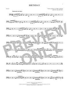 Birthday von The Beatles (Download) 