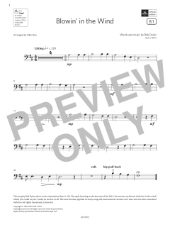 Blowin' in the wind von Bob Dylan (Download) 