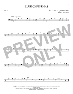 Blue Christmas von Elvis Presley (Download) 