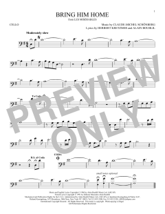 Bring Him Home von Alain Boublil (Download) 