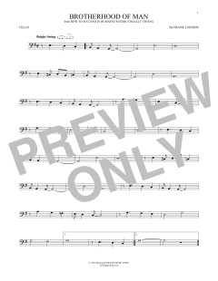 Brotherhood Of Man von Frank Loesser (Download) 