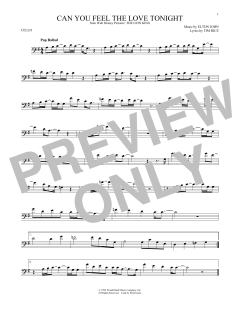 Can You Feel The Love Tonight von Elton John (Download) 