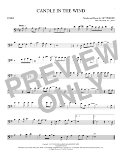 Candle In The Wind von Elton John (Download) 