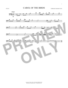 Carol Of The Birds von Traditional Catalonian Carol (Download) 