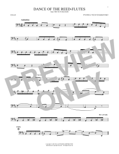 Dance Of The Reed Flutes, Op. 71a von Pyotr Il'yich Tchaikovsky (Download) 