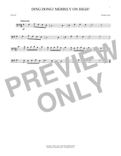 Ding Dong! Merrily On High! von French Carol (Download) 