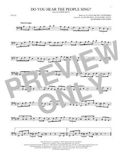 Do You Hear The People Sing? von Alain Boublil (Download) 