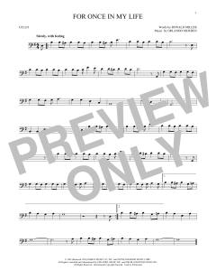 For Once In My Life von Stevie Wonder (Download) 