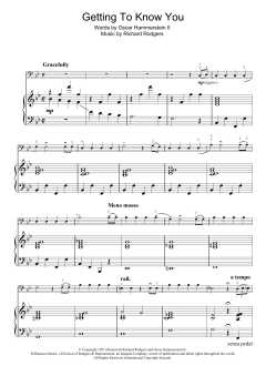 Getting To Know You von Richard Rodgers (Download) 