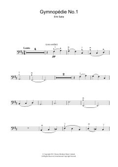 Gymnopedie No. 1 von Erik Satie (Download) 