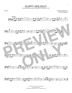 Happy Holiday von Irving Berlin (Download) 