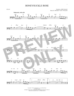 Honeysuckle Rose von Andy Razaf (Download) 