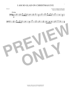 I Am So Glad On Christmas Eve von Peder Knudsen (Download) 