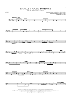 I Finally Found Someone von R.J. Lange (Download) 