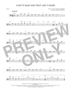 I Got It Bad And That Ain't Good von Duke Ellington (Download) 