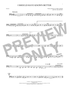 I Should Have Known Better von The Beatles (Download) 