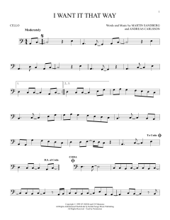 I Want It That Way von Backstreet Boys (Download) 