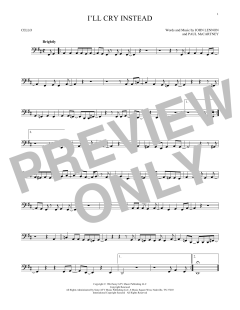 I'll Cry Instead von The Beatles (Download) 