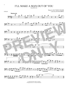 I'll Make A Man Out Of You von David Zippel (Download) 