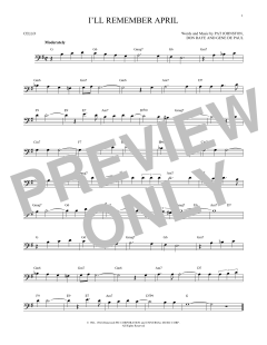 I'll Remember April von Don Raye (Download) 