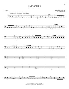 I'm Yours von Jason Mraz (Download) 