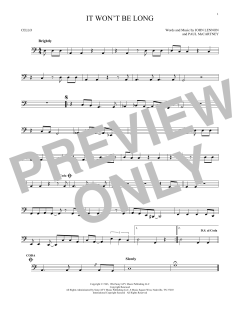 It Won't Be Long von The Beatles (Download) 