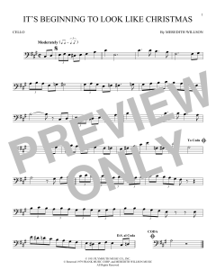 It's Beginning To Look Like Christmas von Meredith Willson (Download) 