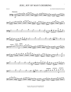 Jesu, Joy Of Man's Desiring von Johann Sebastian Bach (Download) 