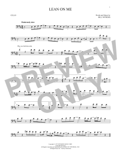 Lean On Me von Bill Withers (Download) 