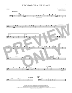 Leaving On A Jet Plane von John Denver (Download) 