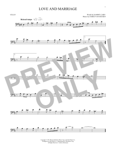 Love And Marriage von Sammy Cahn (Download) 