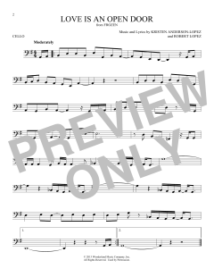 Love Is An Open Door von Robert Lopez (Download) 