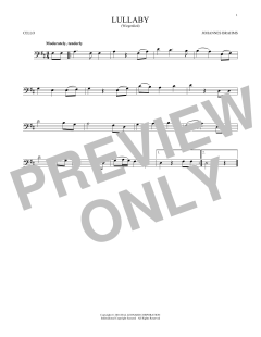 Lullaby von Johannes Brahms (Download) 