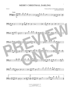 Merry Christmas, Darling von The Carpenters (Download) 