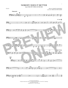 Nobody Does It Better von Carly Simon (Download) 