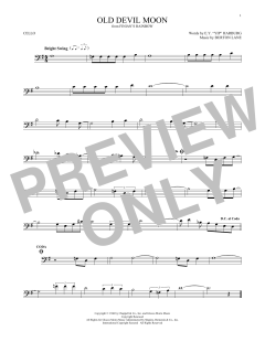 Old Devil Moon von Burton Lane (Download) 