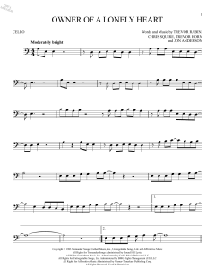 Owner Of A Lonely Heart von Yes (Download) 